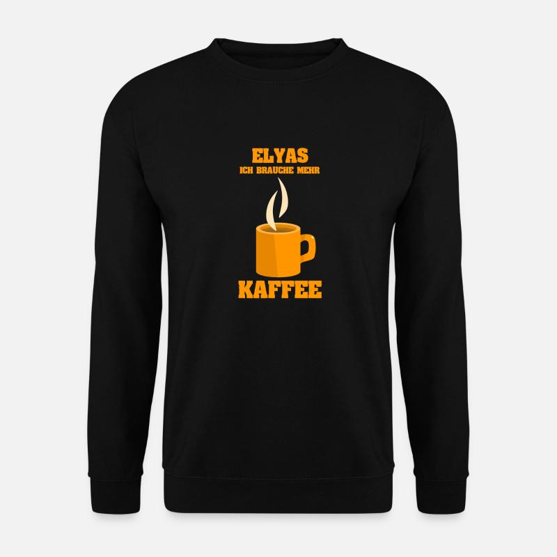 Café Elyas - Sweat-shirt Unisexe - noir