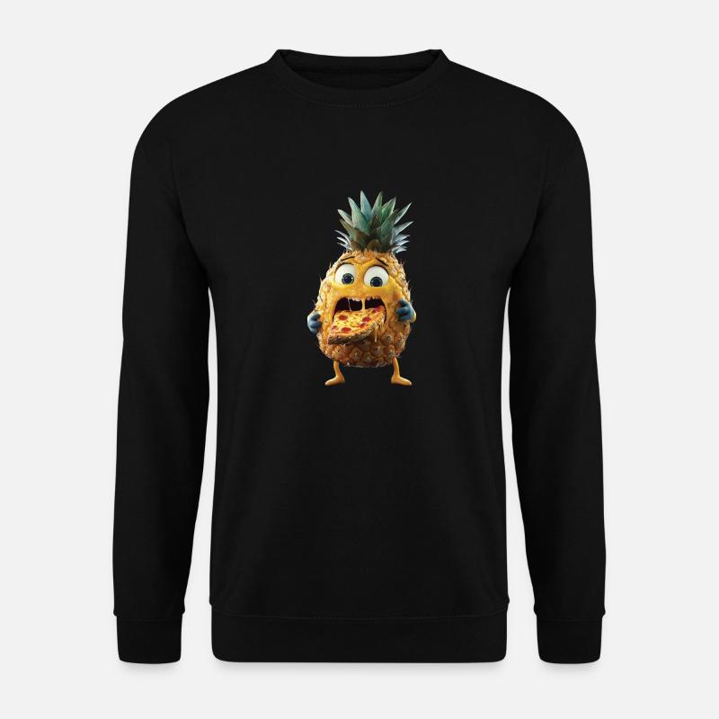 Ananas - Unisex Pullover - Schwarz