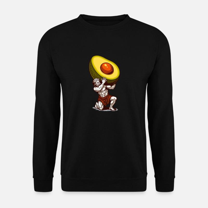 Statue des Rechtsanwalts - Unisex Pullover - Schwarz