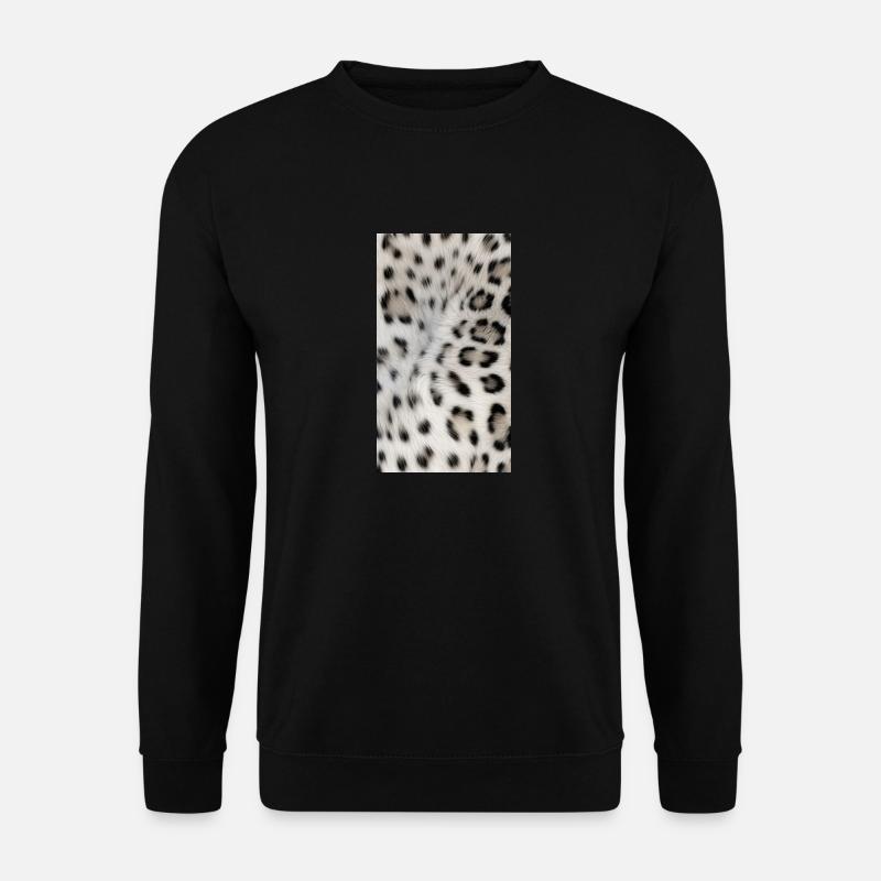 leopard - Unisex Pullover - Schwarz