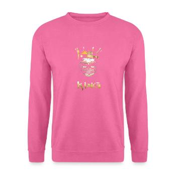King - Unisex Pullover - Pink - Vorne