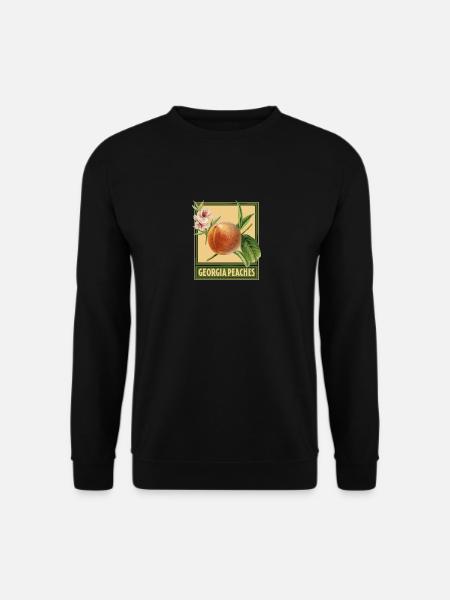 Georgia Peaches / Summer Design - Unisex Sweatshirt - black
