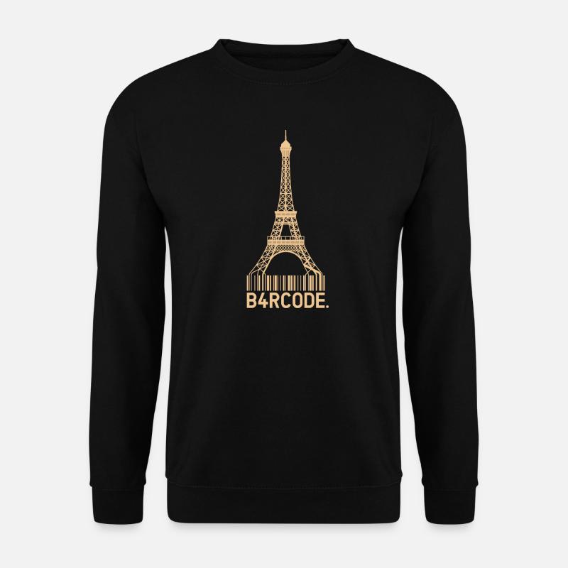B4RCODE. Paris - Unisex Pullover - Schwarz