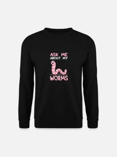 Interrogez-moi sur mes vers - Sweat-shirt Unisexe - noir