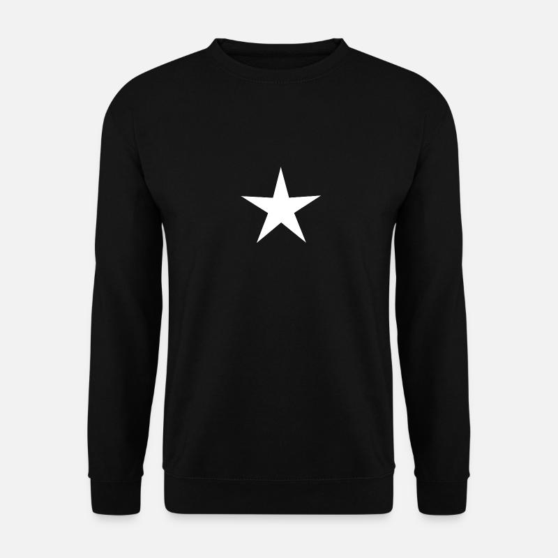 Stern - Unisex Pullover - Schwarz