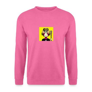 singe avec style par draven66 - Sweat-shirt Unisexe - rose - Devant