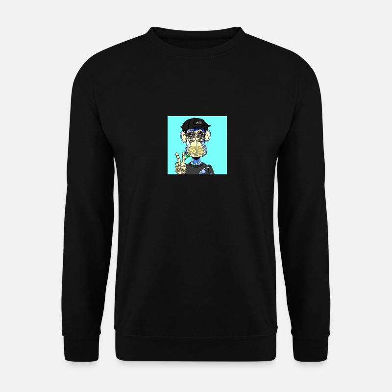 ape with style by draven66 - Unisex Pullover - Schwarz