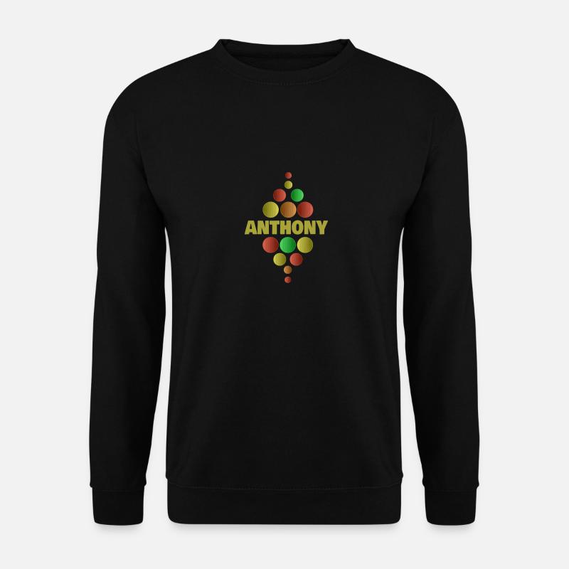 First grader Anthony - Unisex Sweatshirt - black