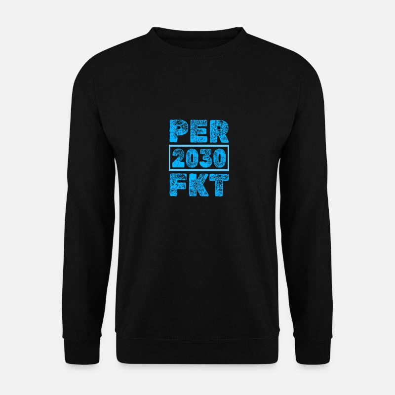 Perfect 2030 - Unisex Pullover - Schwarz
