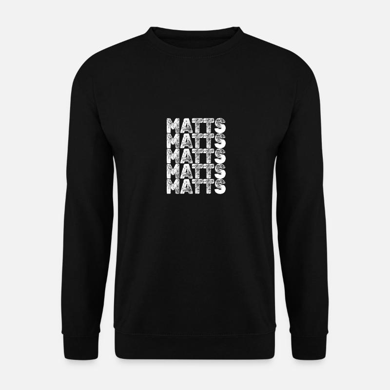 Matts as a hero - Unisex Sweatshirt - black