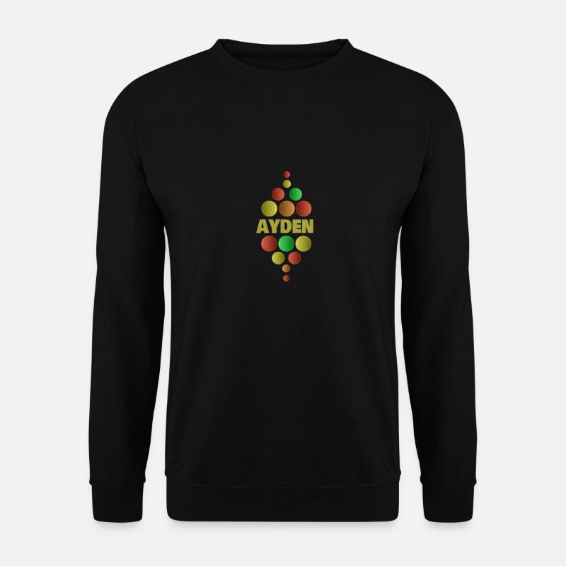 Geschenk für Ayden - Unisex Pullover - Schwarz