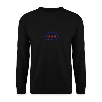 1935, édition limitée - Sweat-shirt Unisexe - noir - Devant - Alina (178cm) & Michal (187cm)