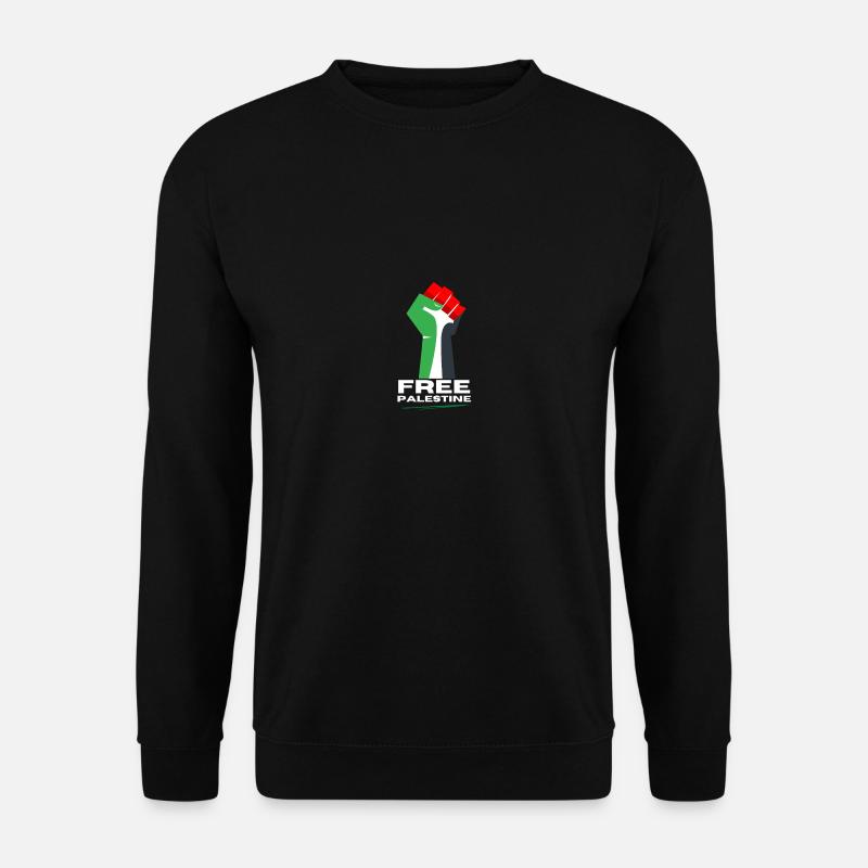 Free Palestine Freedom Freiheit - Unisex Pullover - Schwarz