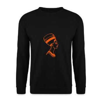 Mythologie egypte religion symbole cadeau culture - Sweat-shirt Unisexe - noir - Devant - Alina (178cm) & Michal (187cm)