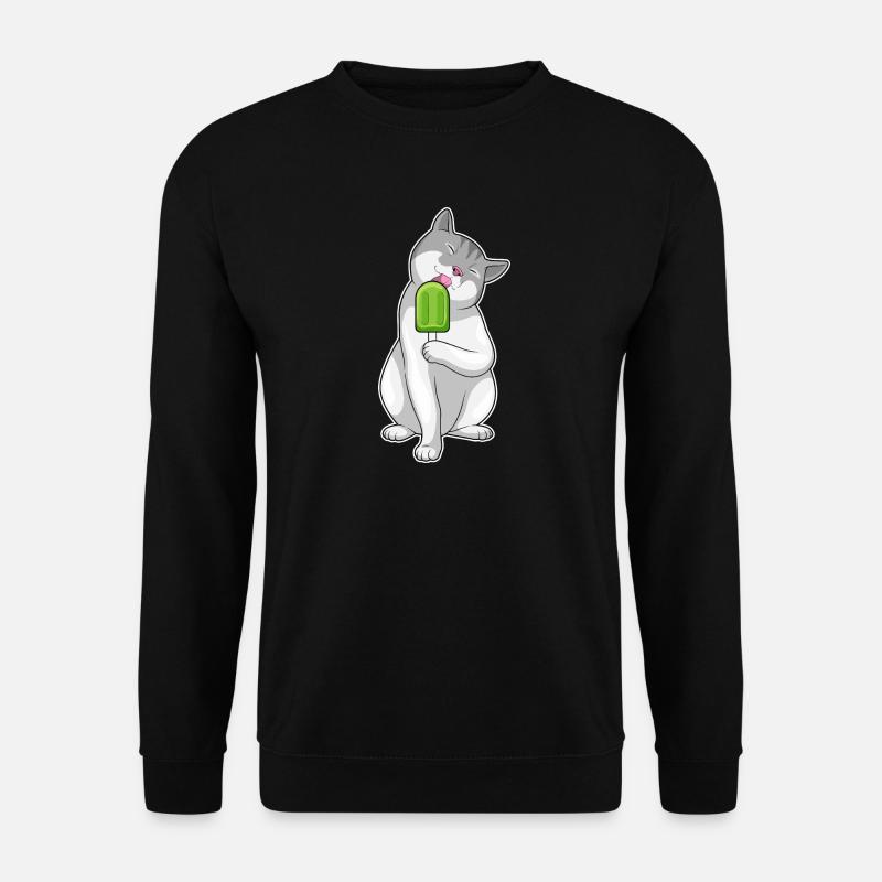 Popsicles pour chat - Sweat-shirt Unisexe - noir