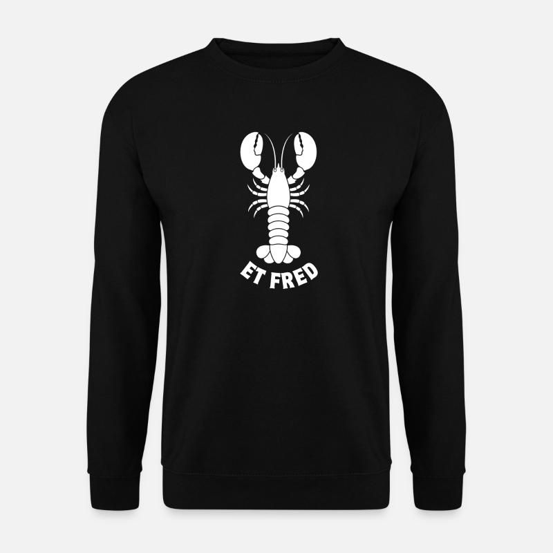 Hummer, Hummer, Krustentier - Unisex Pullover - Schwarz