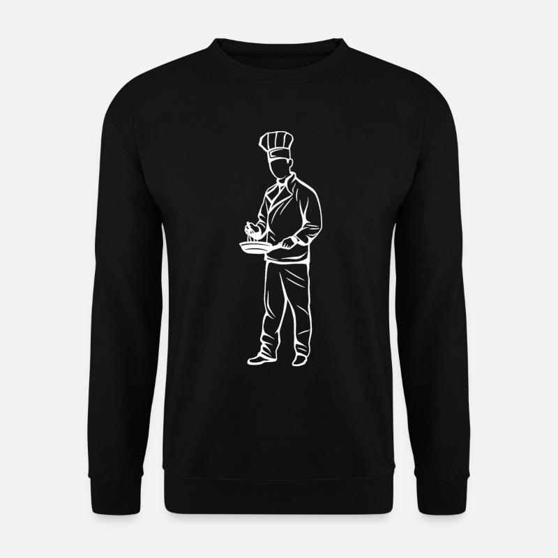Chef Sketch - Unisex Sweatshirt - black