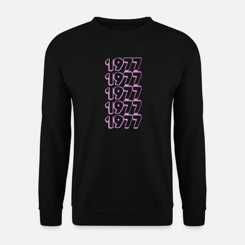1977 - Unisex Pullover - Schwarz