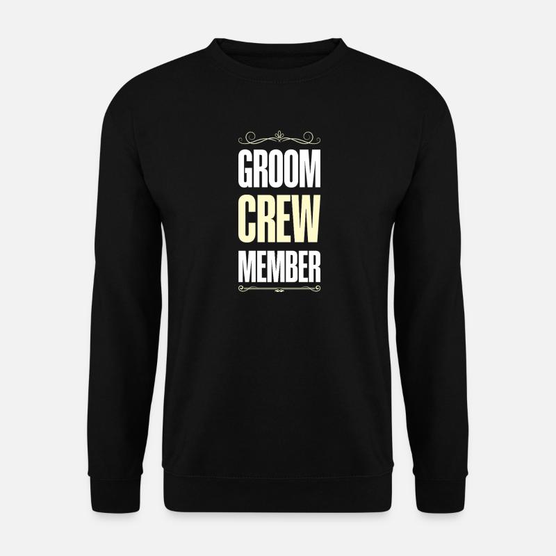 Groom Crew - Unisex Sweatshirt - black