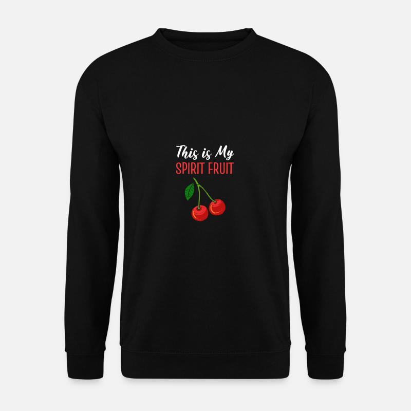 Ghost Fruit Fruit Picker Gift - Unisex Sweatshirt - black
