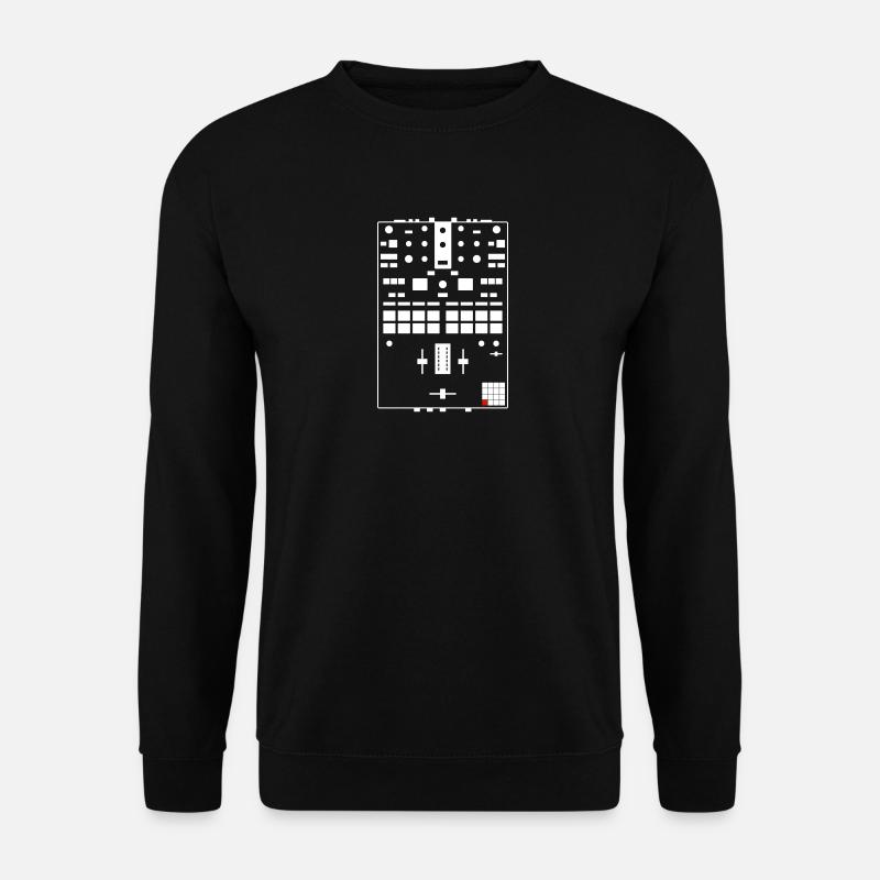 DJ MIXER VINYL MISCHPULT - Unisex Pullover - Schwarz