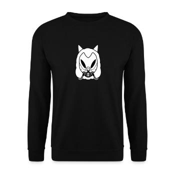 Immortan Ekuroeil - Unisex Sweatshirt - black - Front - Alina (178cm) & Michal (187cm)
