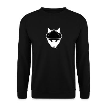 Ekublinders - Unisex Sweatshirt - black - Front - Alina (178cm) & Michal (187cm)
