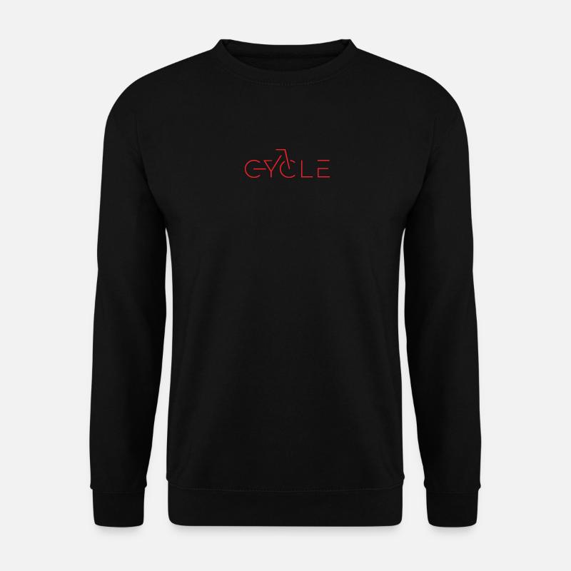 Bicycle - Unisex Pullover - Schwarz