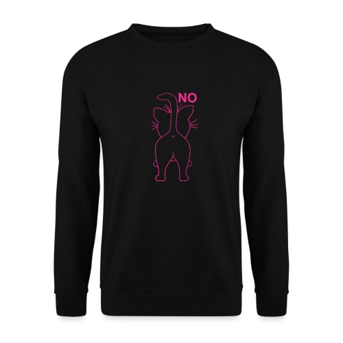 NO (pink) - Unisex Pullover