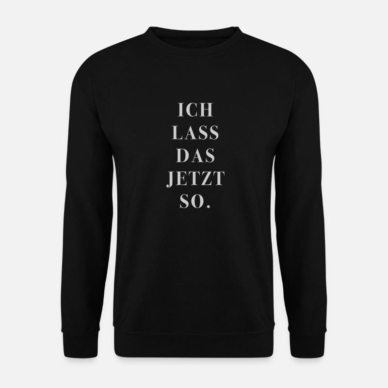 Fertig - Unisex Pullover - Schwarz