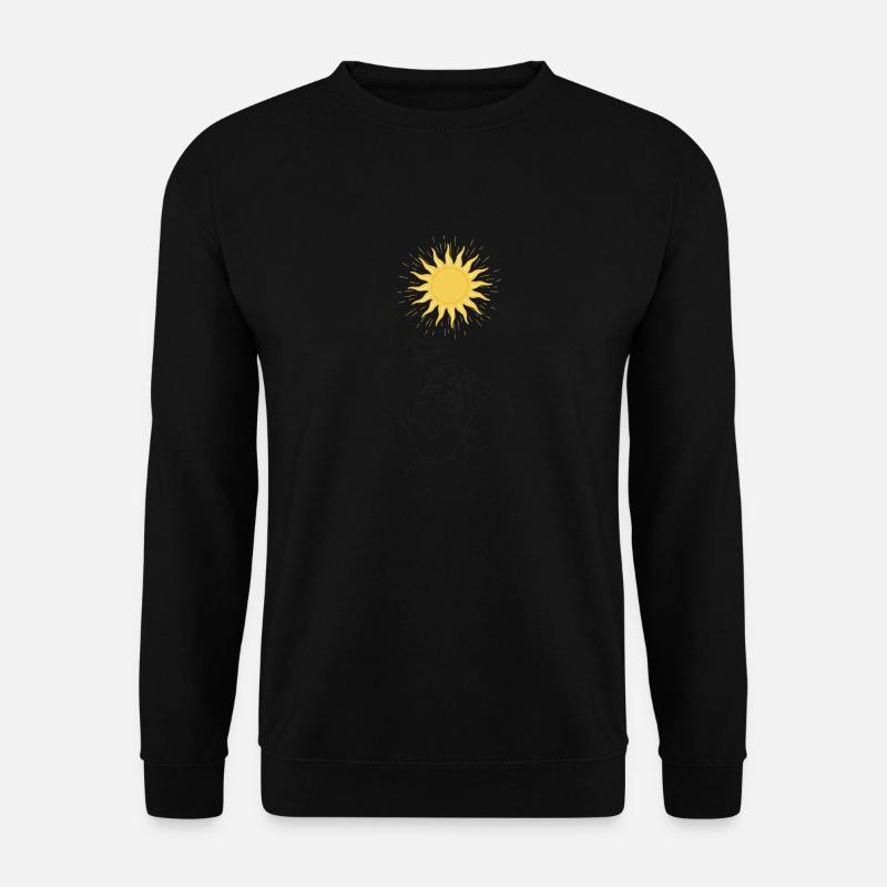 Schöne Sonne - Unisex Pullover - Schwarz