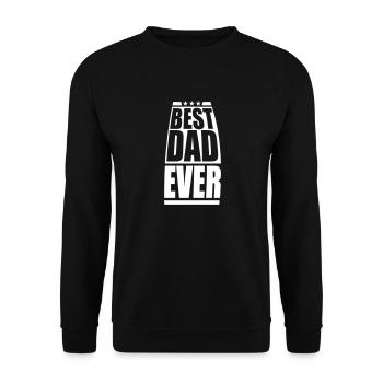 Le meilleur papa de tous les temps Cool Love - Sweat-shirt Unisexe - noir - Devant - Alina (178cm) & Michal (187cm)