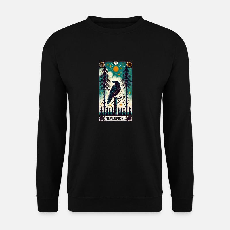Nimmermehr Rabe - Unisex Pullover - Schwarz
