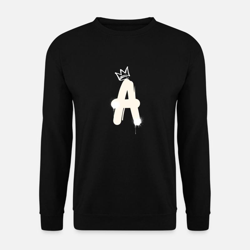 A - Unisex Sweatshirt - black