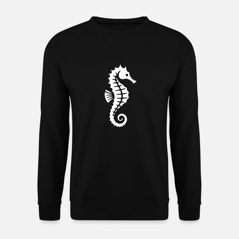 Seepferdchen | Schwimmabzeichen - Unisex Pullover - Schwarz