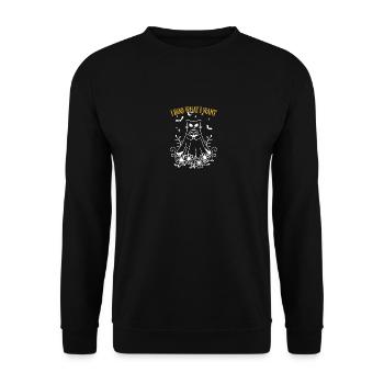 Je boo ce que je veux Halloween - Sweat-shirt Unisexe - noir - Devant - Alina (178cm) & Michal (187cm)