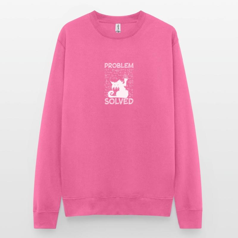 Problem Solved Math Student Homework Math Unisex Pullover
