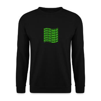 Happy Wife Happy Life Engagement Marriage - Unisex Sweatshirt - black - Front - Alina (178cm) & Michal (187cm)