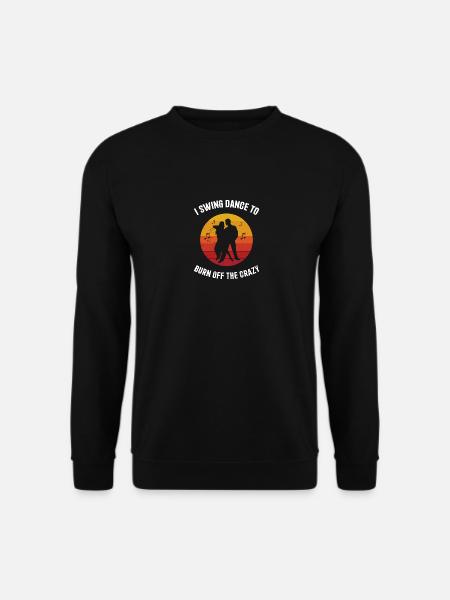 Swing Dance Dress for Women Lindy Hop Swing - Unisex Pullover - Schwarz