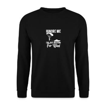 Parasailer Equipment Parasailing Parachute - Unisex Pullover - Schwarz - Vorne - Alina (178cm) & Michal (187cm)
