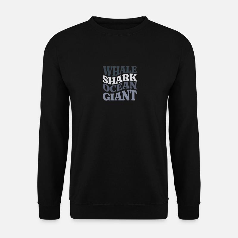 Whale Shark - Unisex Pullover - Schwarz