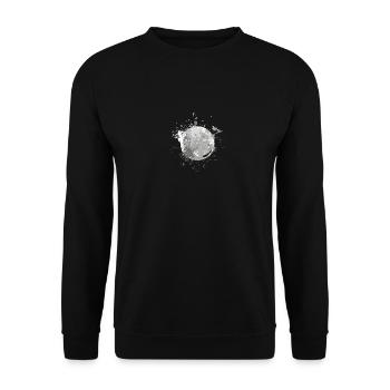 Splash Track And Field Shot Put Athlete - Unisex Sweatshirt - black - Front - Alina (178cm) & Michal (187cm)