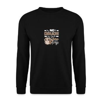 Say No To Drugs Say Yes To Guinea Pigs Red Ribbon - Unisex Sweatshirt - black - Front - Alina (178cm) & Michal (187cm)