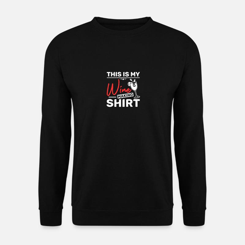 C’est ma vinification - Sweat-shirt Unisexe - noir