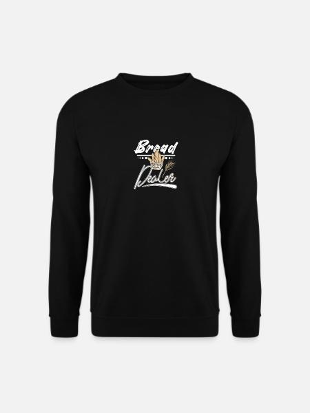 Baking bread dealer - Unisex Sweatshirt - black
