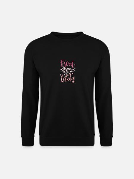 School secretary Front office lady - Unisex Sweatshirt - black