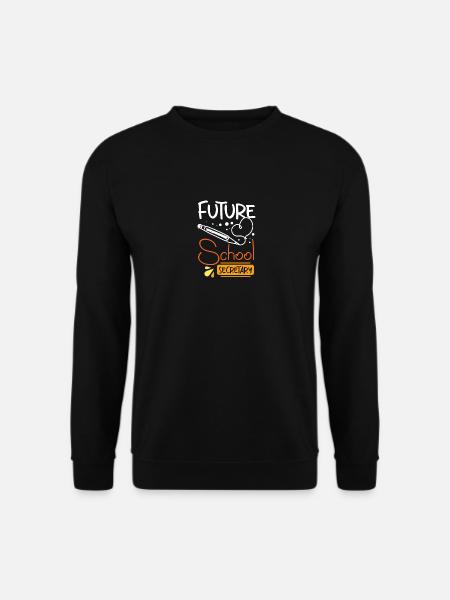 Future school secretary - Unisex Sweatshirt - black