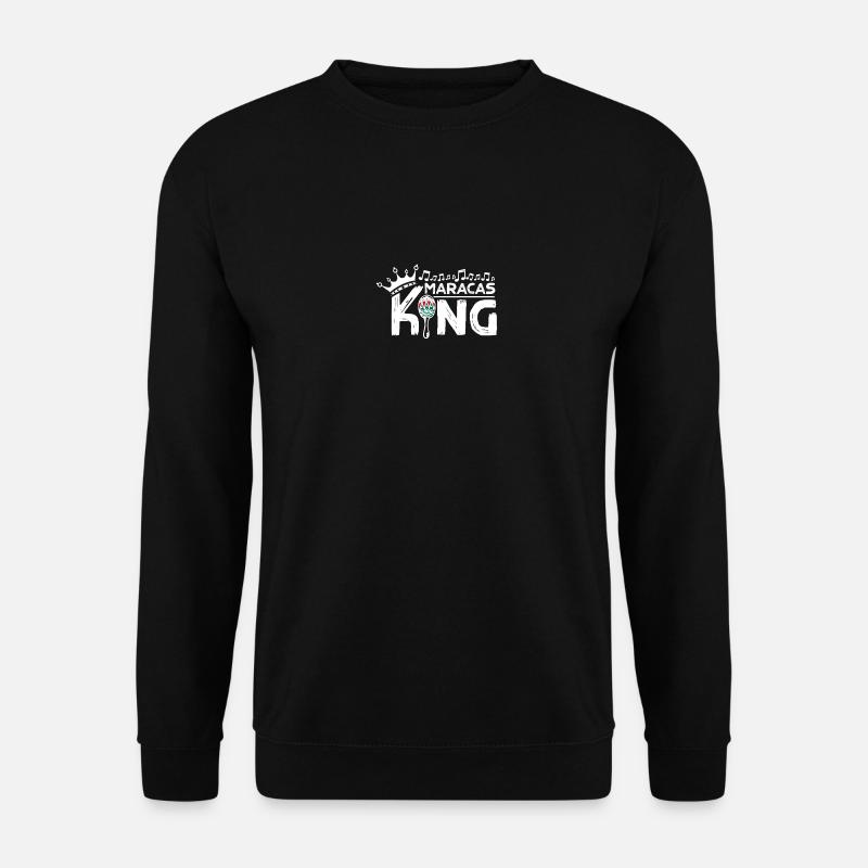 Boy Maracas King - Unisex Pullover - Schwarz