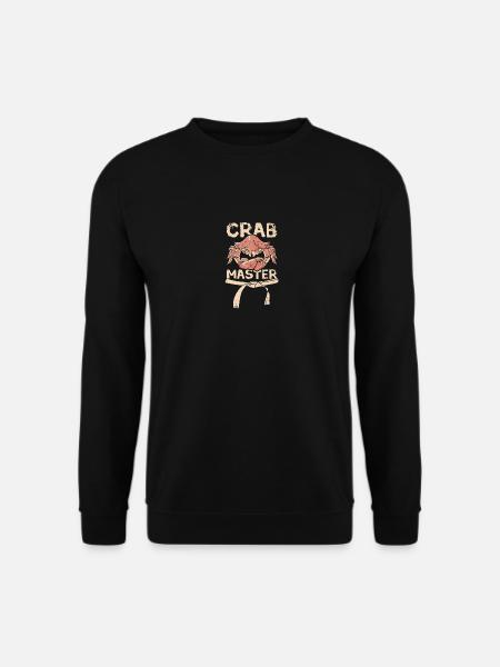 Crab fishing Crabbing crab master - Unisex Sweatshirt - black