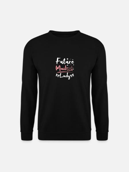 Future mail lady - Unisex Sweatshirt - black